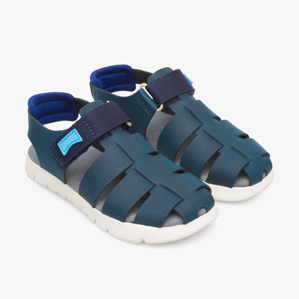 Sandalias Camper Oruga Niño - Azul Marino | Camper Mexico + 0963IAVMY